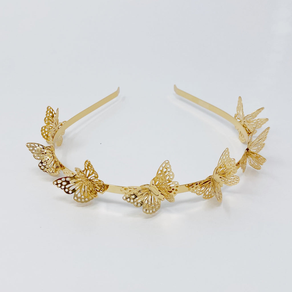 Butterfly Headband – Double Wing Statement Hair Band – image 4