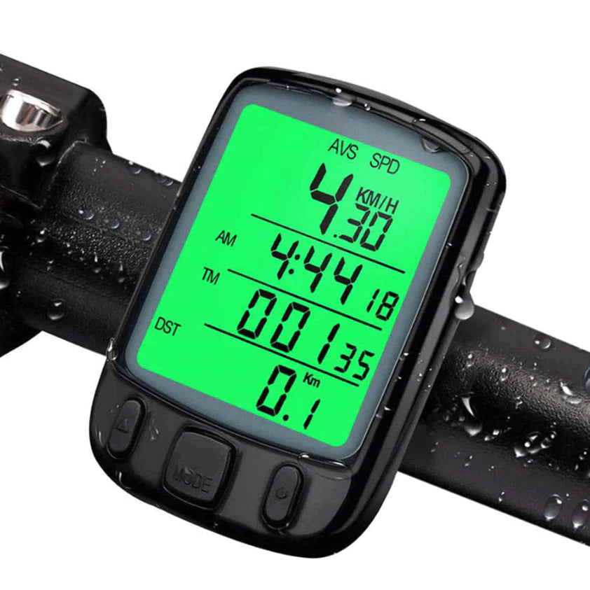 Bike Speedometer, Waterproof LCD Cycling Computer, Wired or Wireless – image 14