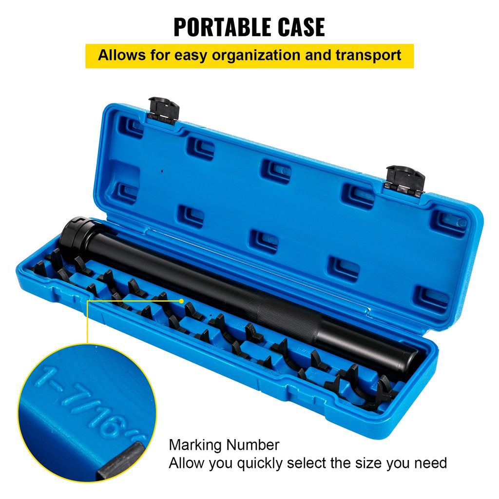 Inner Tie Rod Tool Kit with 12 Crowfoot Adapters, 1/2 in Drive – image 7