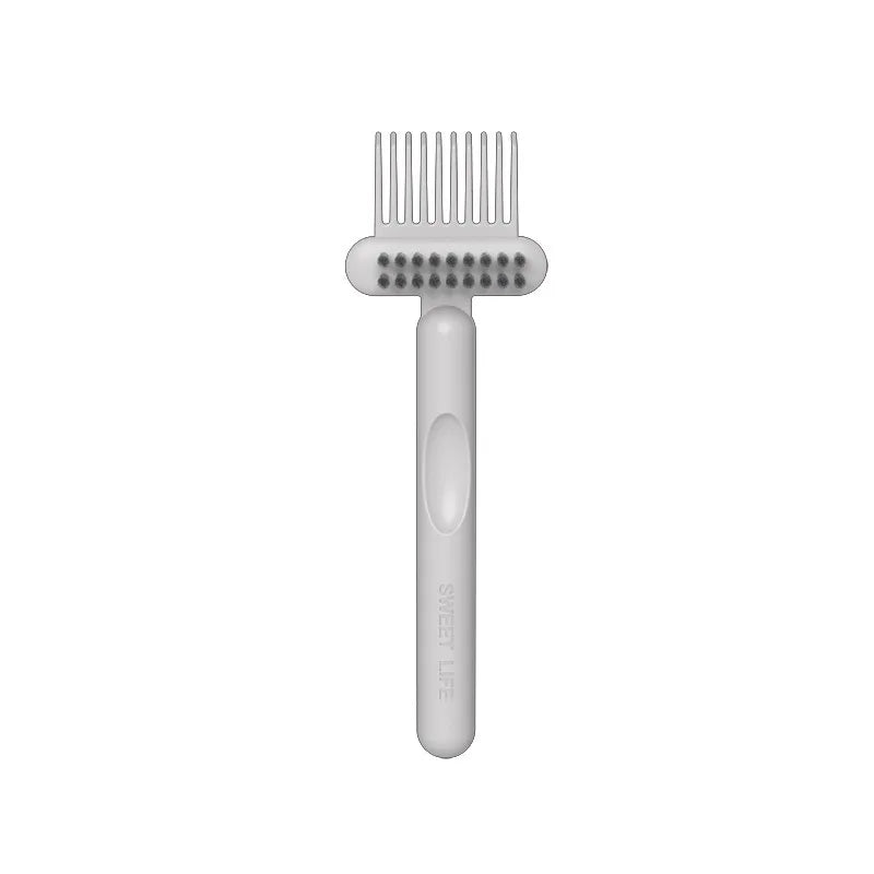 Hair Brush Cleaner Tool - 2-in-1 Comb Cleaning Rake