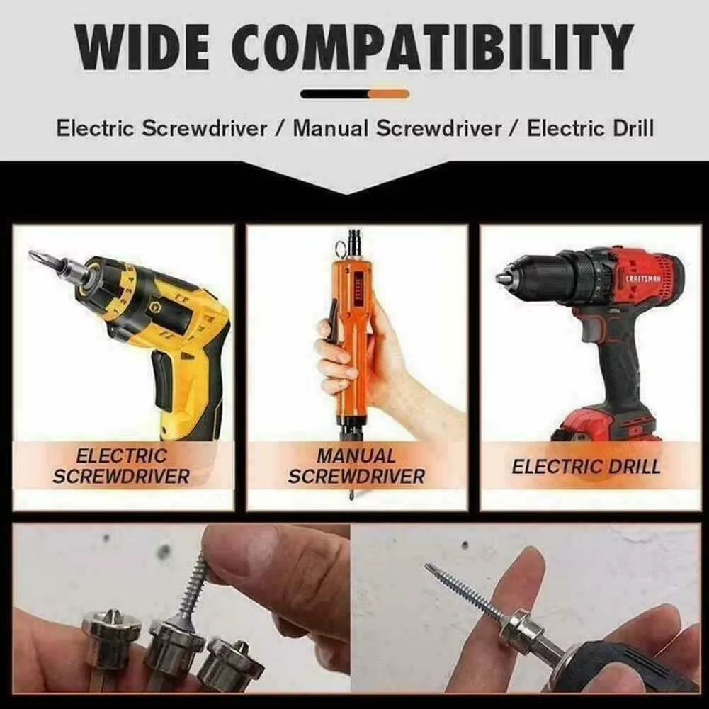Magnetic Drywall Screwdriver Bits - 25/50 mm Phillips Driver Bits – image 5