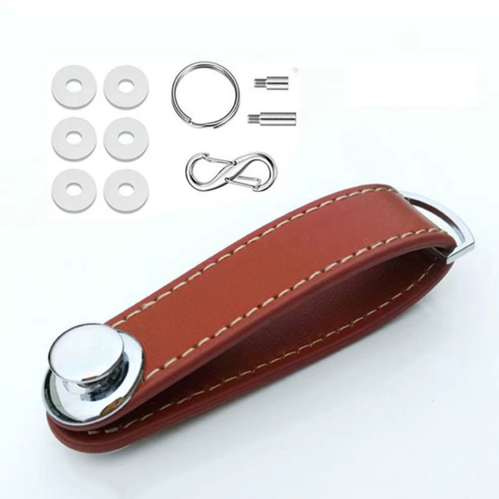 Leather Key Pouch, Car Key Case and Key Organizer – image 4