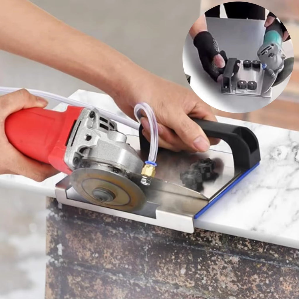 Angle Grinder Stand for 45 Degree Tile Chamfer Cutting, Steel Bracket – image 5