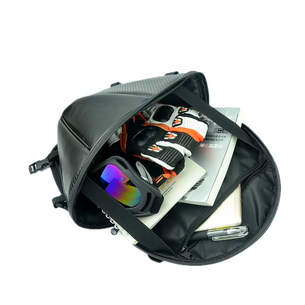 Waterproof Motorcycle Tail Bag, Rear Seat Luggage Pack – image 3