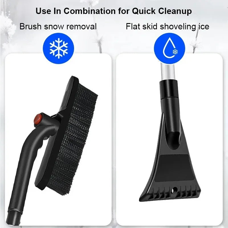 Extendable Snow Brush with Ice Scraper - Detachable Windshield Tool – image 5