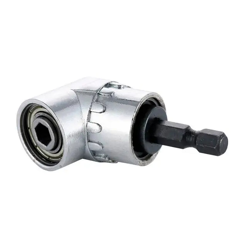 105 Degree Right Angle Drill Attachment - Screwdriver Bit Extension Adapter
