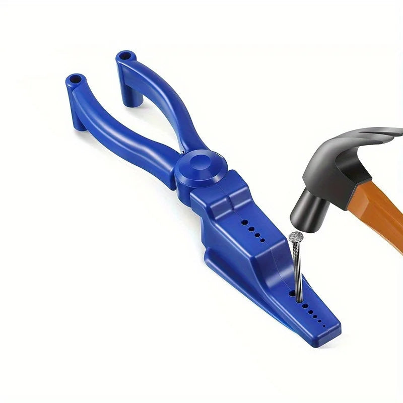 Nail Holder Finger Guard Clamp - Safe Hammering Positioning Tool