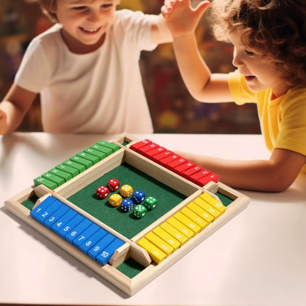 Shut the Box Wooden Dice Game – image 5