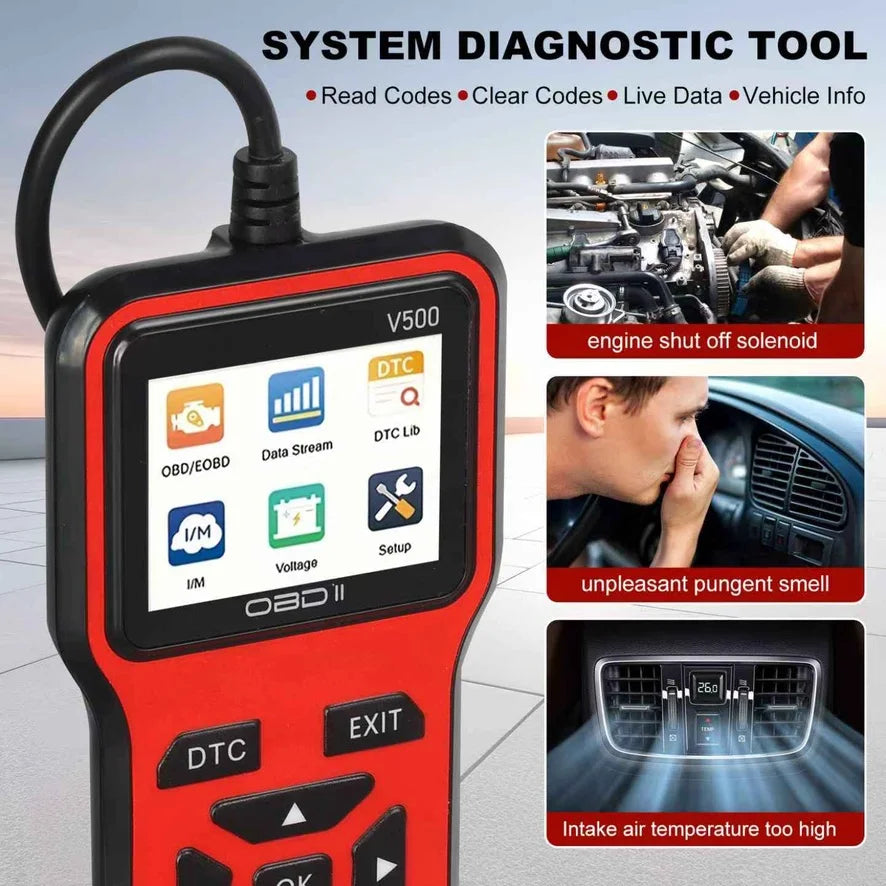 OBD2 Scanner V500 – Color Screen Code Reader with Live Data – image 12