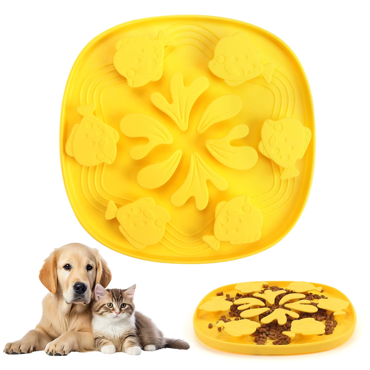 Pet Lick Mat - Silicone Lick Pad with Suction Cup Base – image 9