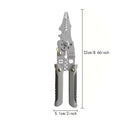 Automatic Electrical Wire Stripper and Crimper Pliers