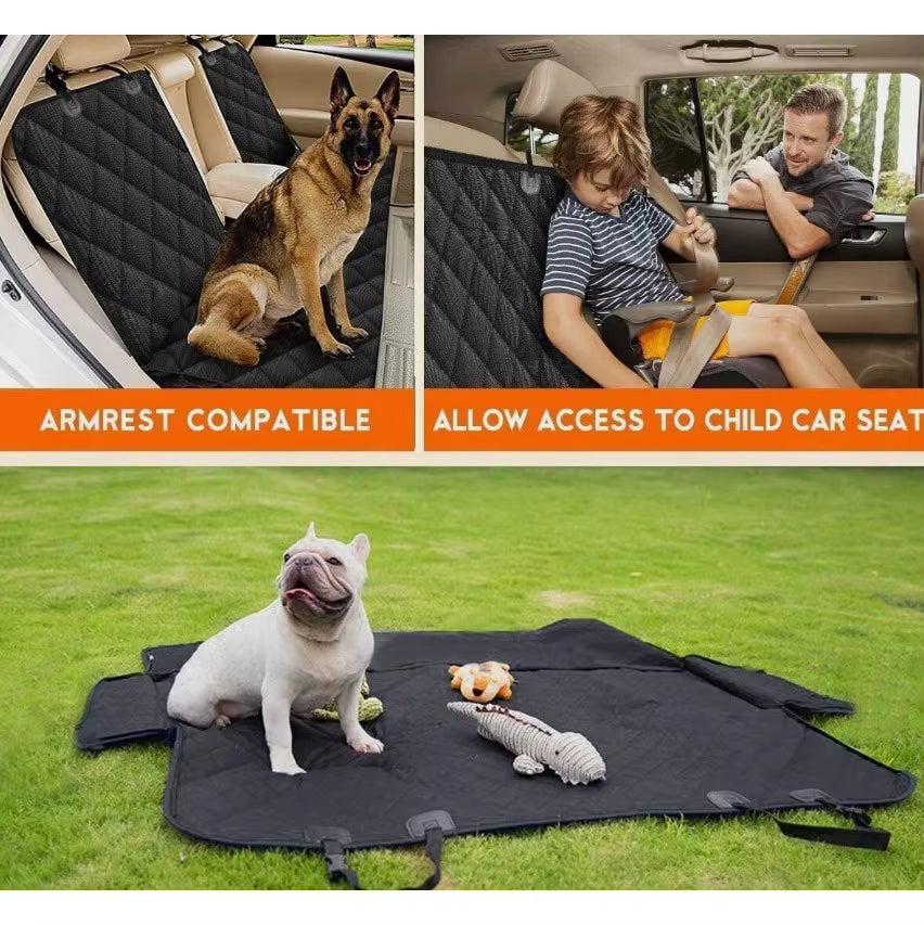 Dog Car Seat Cover Hammock - Waterproof Back Seat Protector – image 6