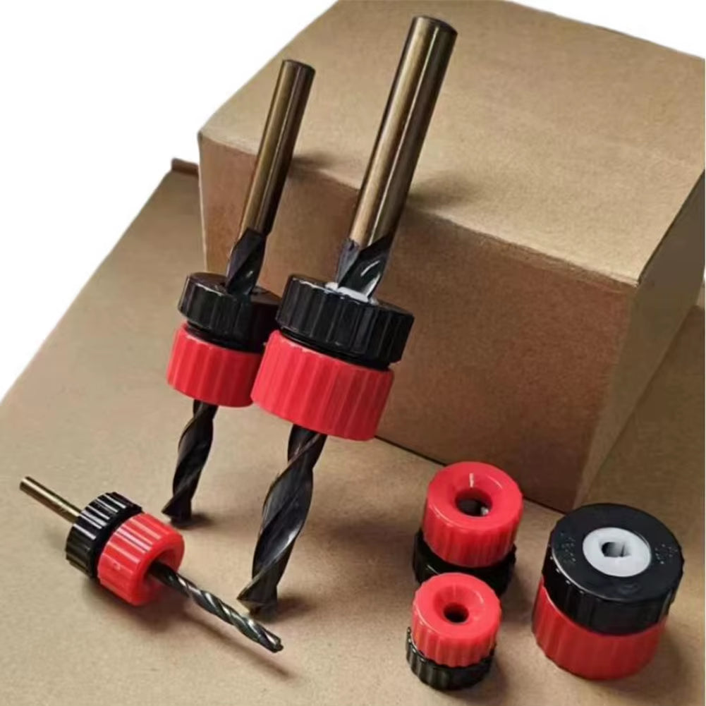 Drill Depth Stop Collar 3 Pack – Adjustable 3–13 mm Bit Stops – image 6