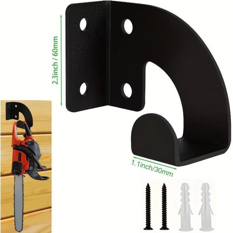 Heavy-Duty Wall-Mount Chainsaw Hanger Rack – image 8
