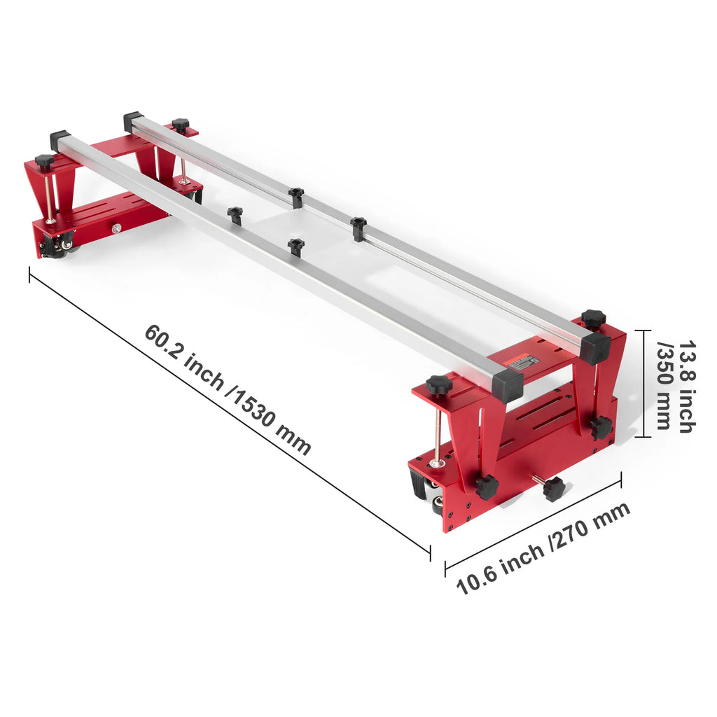 Router Sled Slab Flattening Jig – 60 in Adjustable Aluminum – image 8