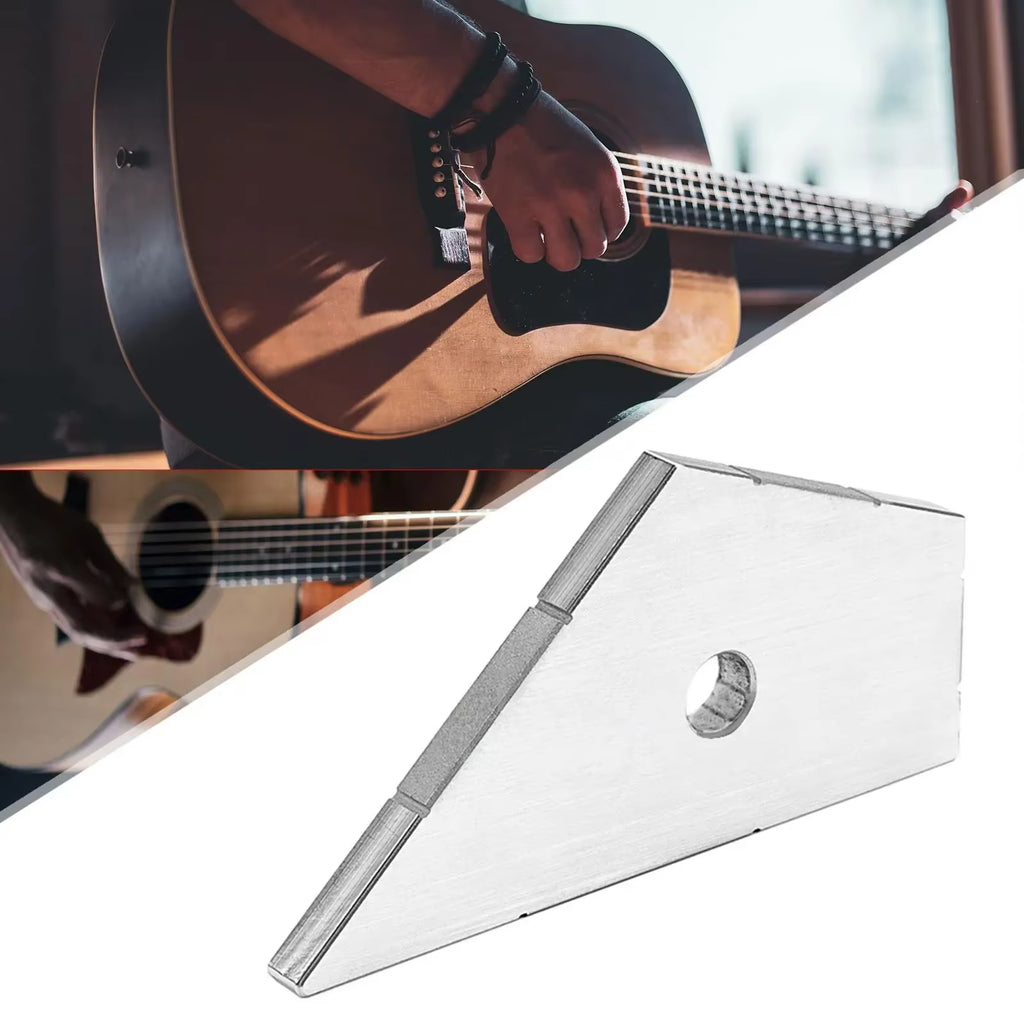 Stainless Steel Guitar Fret Rocker Leveling Tool