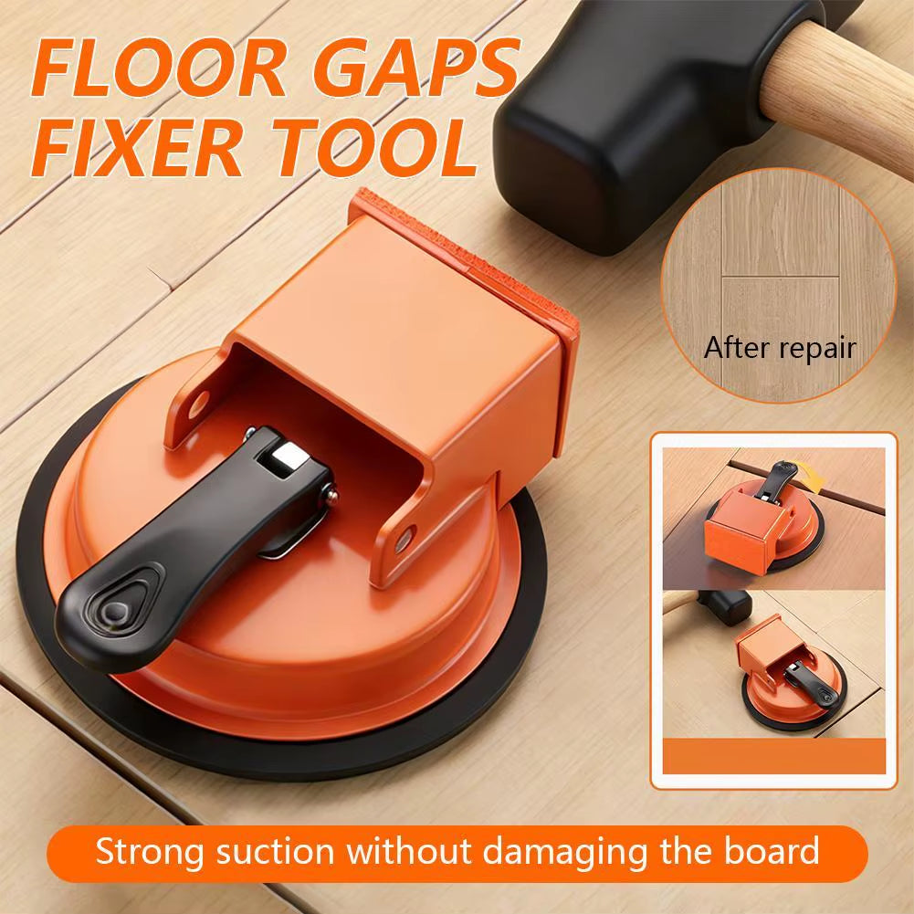 Flooring Gap Fixer Tool - Carpentry Suction Plank Puller with Hammer – image 2