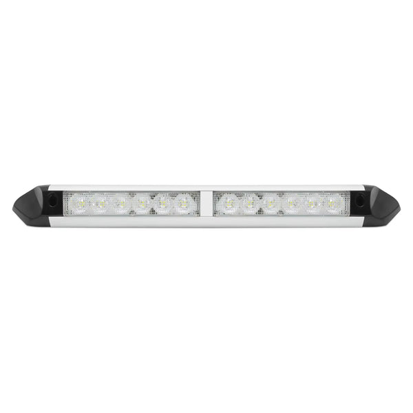 RV Awning Light Bar 12 LED, 12-24V Waterproof Exterior Camper Light
