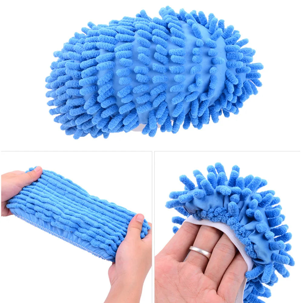 Mop Slippers - Dust Cleaning Floor Mop Shoe Covers