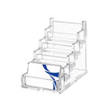 Business Card Holder 5-Tier Clear Acrylic Desk Display