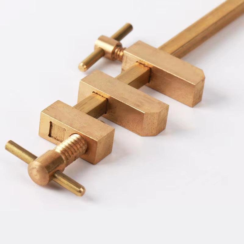 Brass Parallel Clamps 2-Pack – Japanese-Style Woodworking Clamp 360Mm