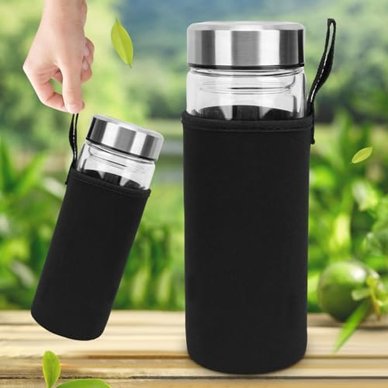Tea Infuser Bottle 1000 ml, Glass Loose Leaf Tea Maker – image 7