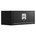Underbody Truck Tool Box 27 x 10 x 10 in, Locking Steel Trailer Box