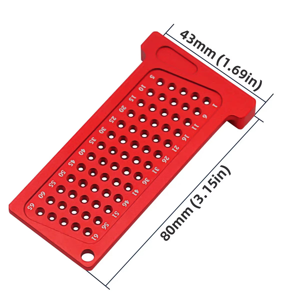 Woodworking Scribe T-Ruler – Aluminum Marking Gauge – image 3