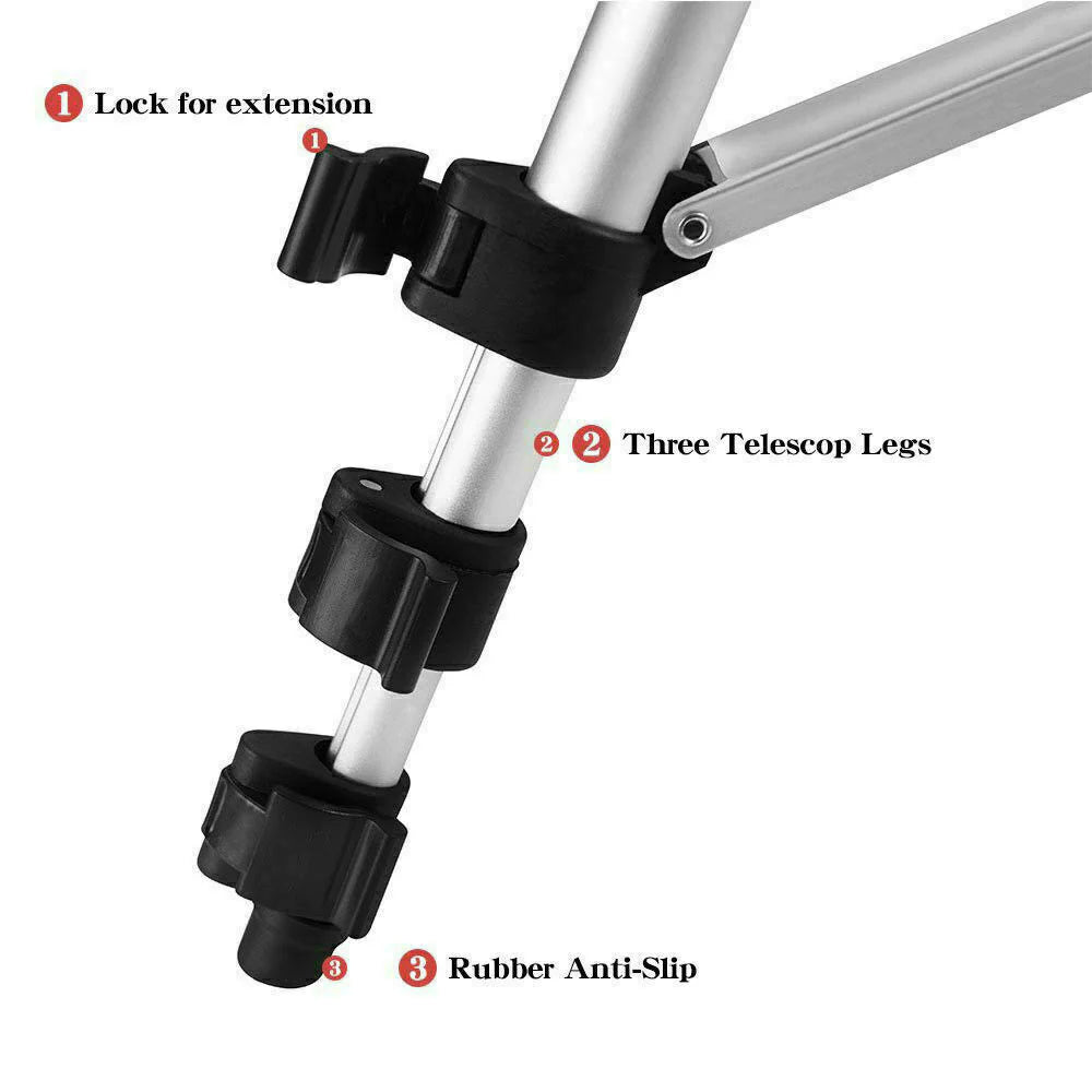 Phone Tripod Stand with Holder and Carry Bag, up to 40 in – image 3