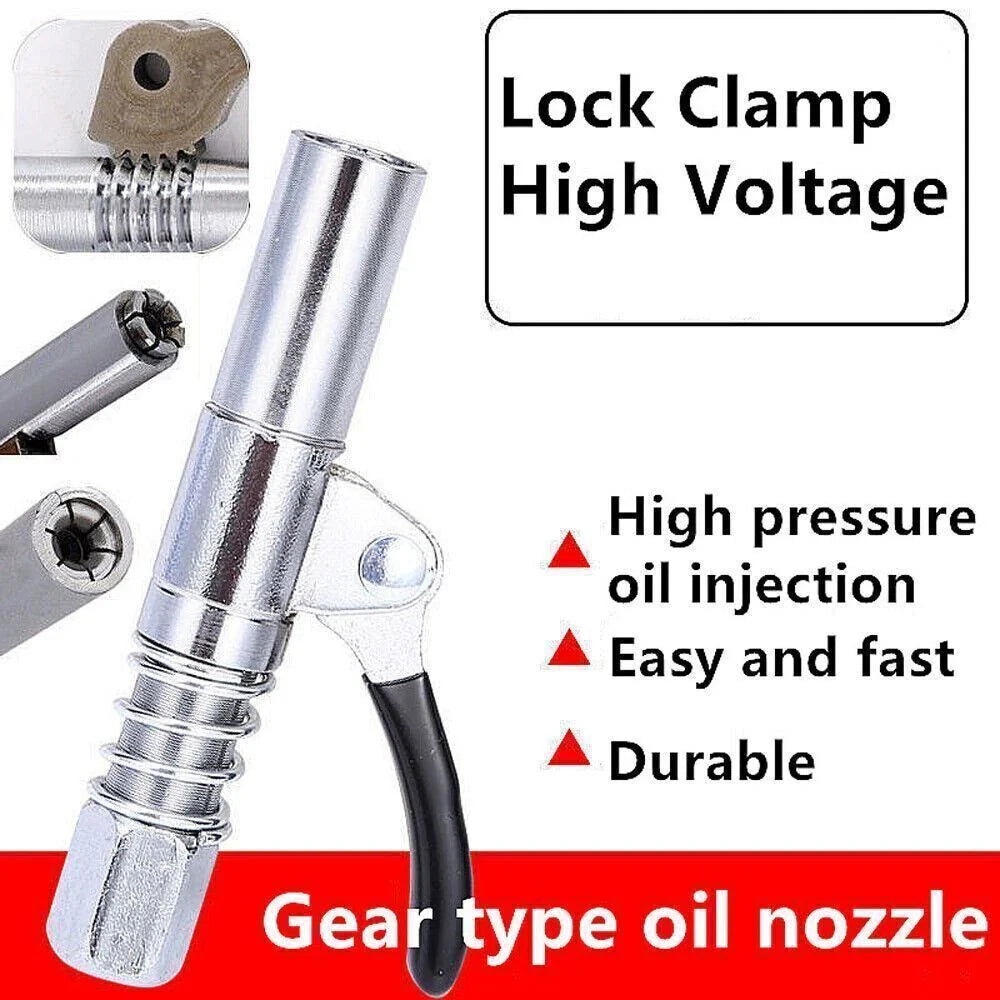 Grease Gun Coupler – 2 Pack High Pressure Quick Release Tips – image 5