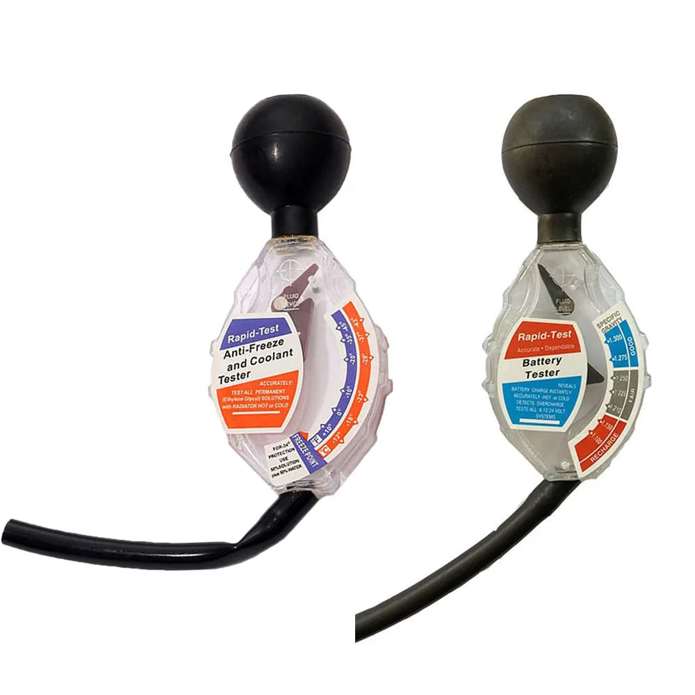 Antifreeze and Battery Fluid Tester – Hydrometer with Bulb – image 2