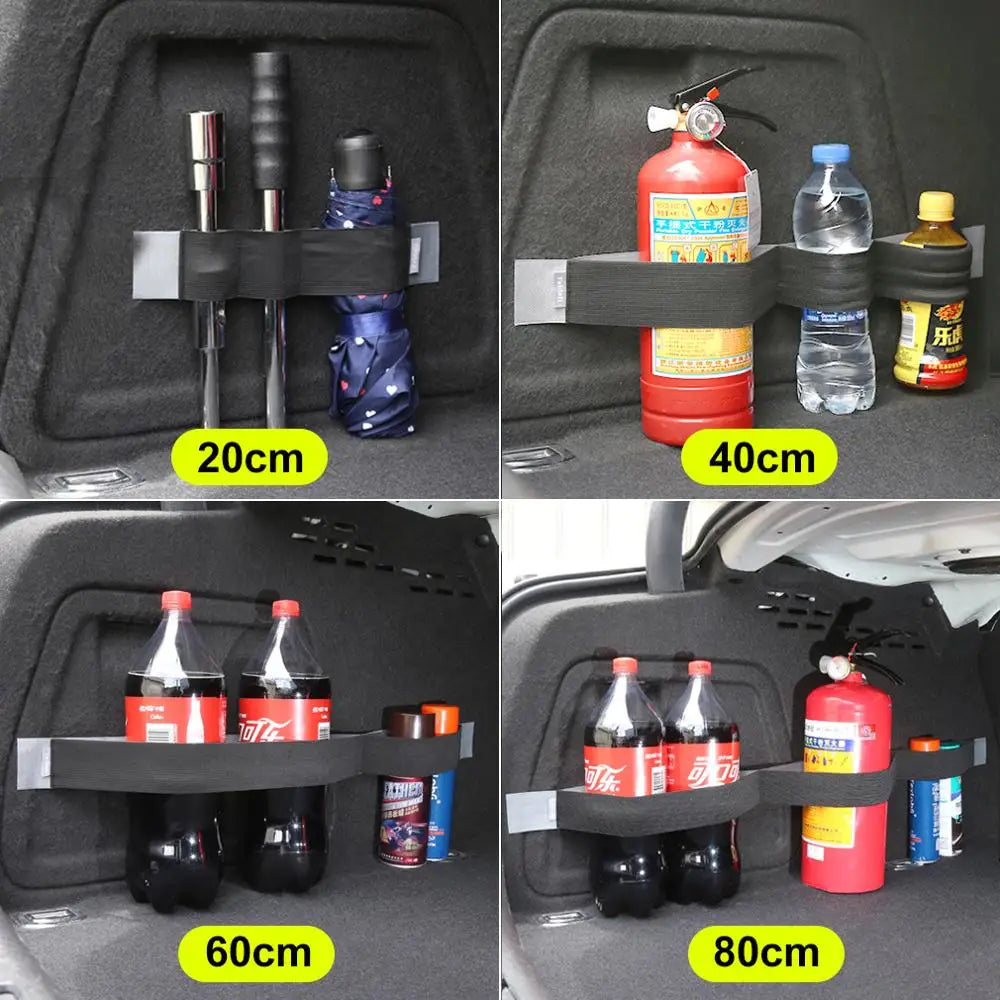 Trunk Organizer Strap, Elastic Hook-and-Loop Cargo Holder – image 6