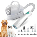 Dog Grooming Vacuum Kit, 7-in-1 Pet Clipper & Shedding Vacuum Brush