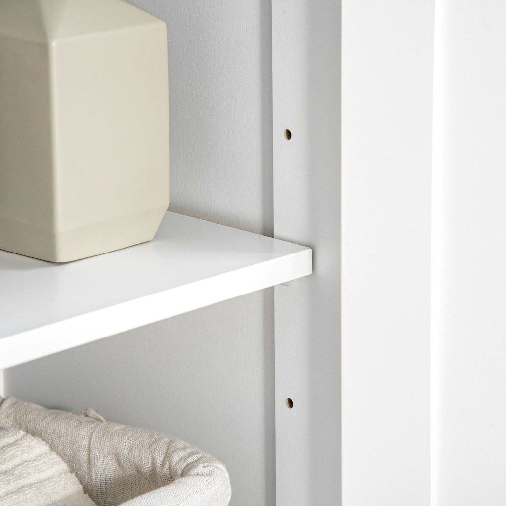 Bathroom Floor Storage Cabinet with 2 Drawers and Adjustable Shelf – image 8