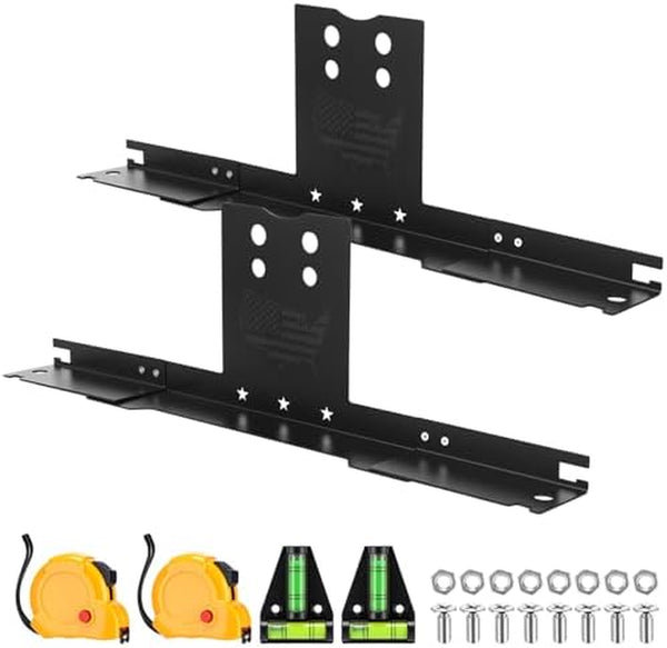 Wheel Alignment Tool Kit with Toe Plates, Tape Measures and Levels