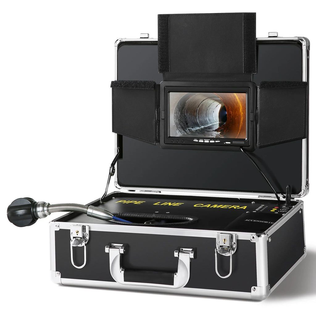 Sewer Camera 100 ft – 7 in Pipe Inspection Camera with DVR – image 8