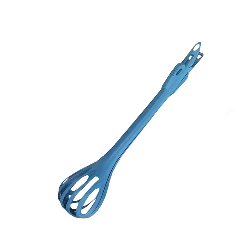 Kitchen Whisk Tongs, 2-in-1 Egg Beater and Food Clip – image 9