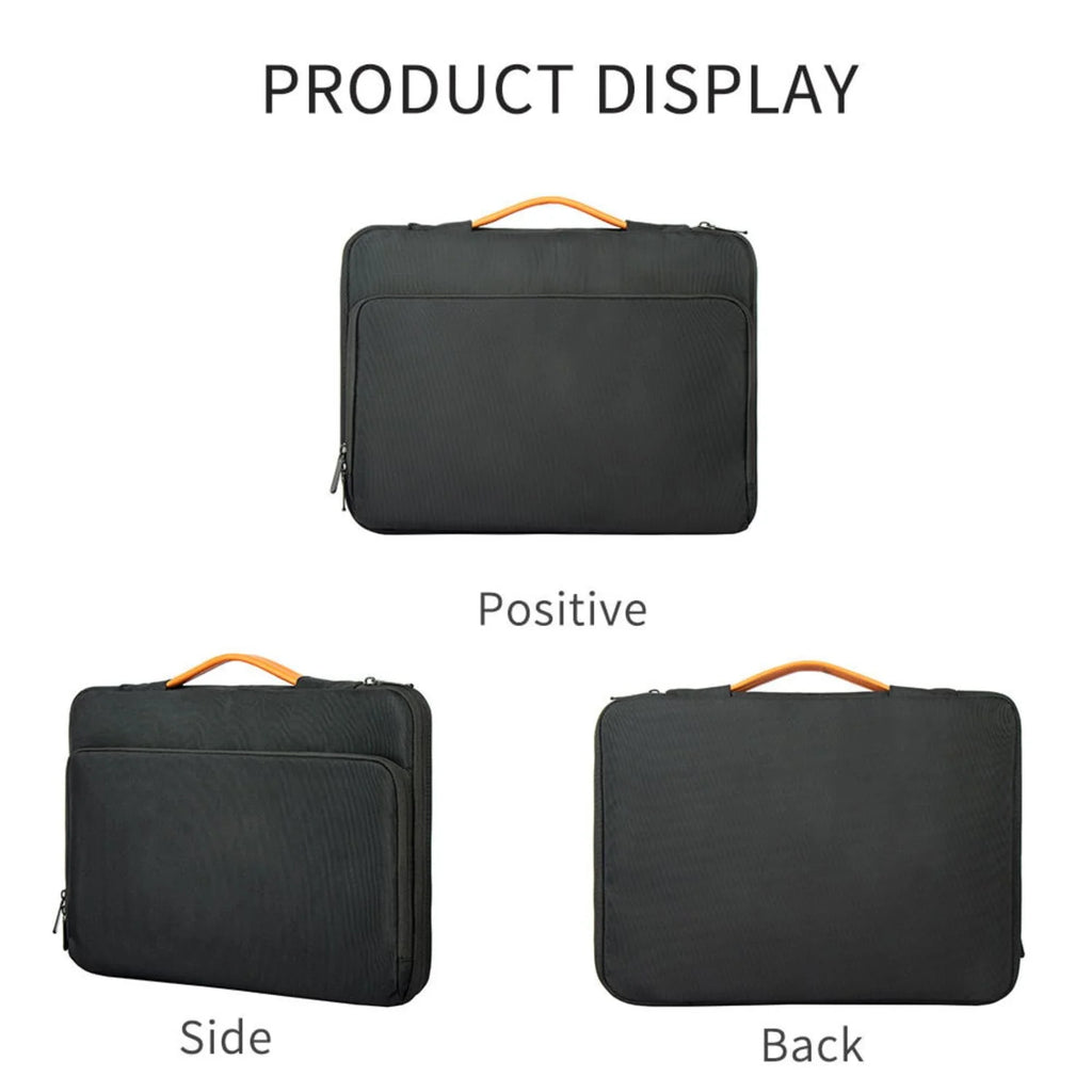 Water-Resistant Laptop Sleeve with Handle and Accessory Pocket – image 2