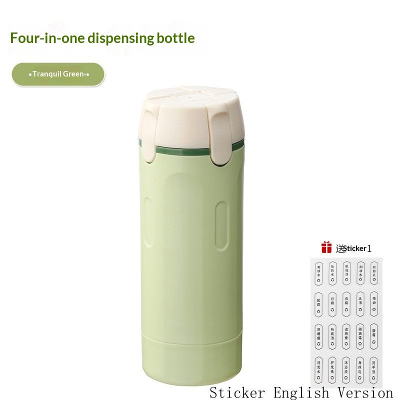 Travel Bottle Set, 4 in 1 Leak Proof Dispenser – image 8