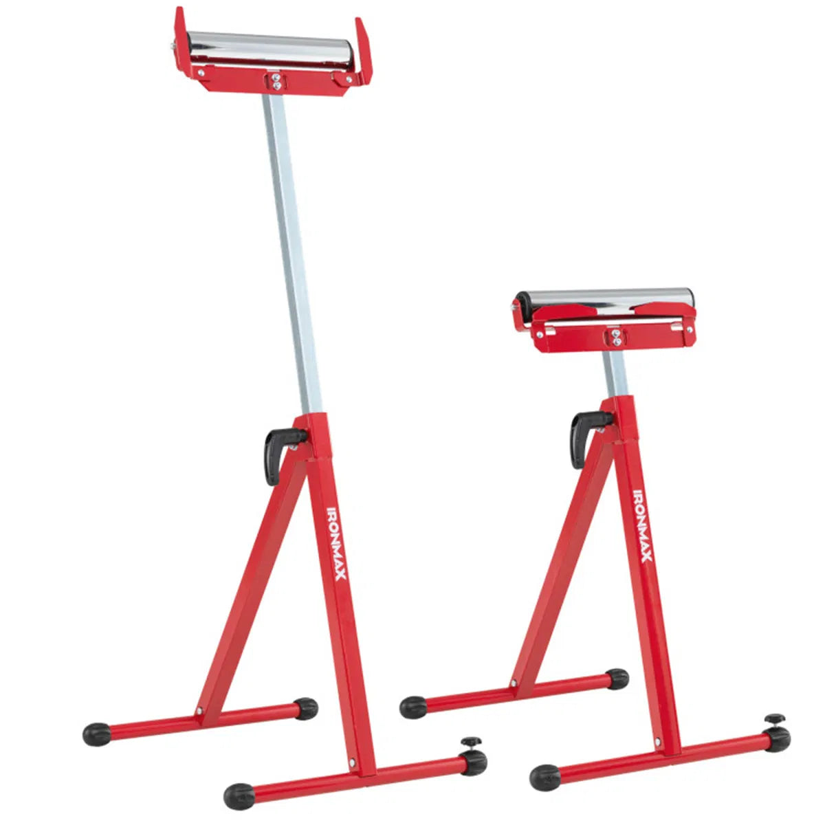 Folding Roller Stand 2-Pack with Edge Guides, 250 lb Each – image 4