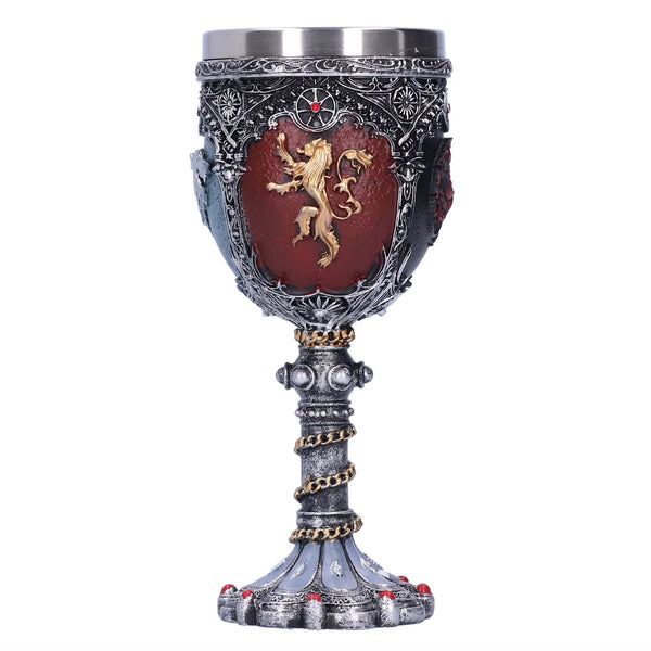 3D Beer Mug, Stainless Steel and Resin Sculpted Drinking Mug