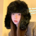 Faux Fur Trapper Hat with Earflaps for Winter