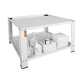 Laundry Pedestal with Storage Shelf, Washer & Dryer Base Stand – image 1