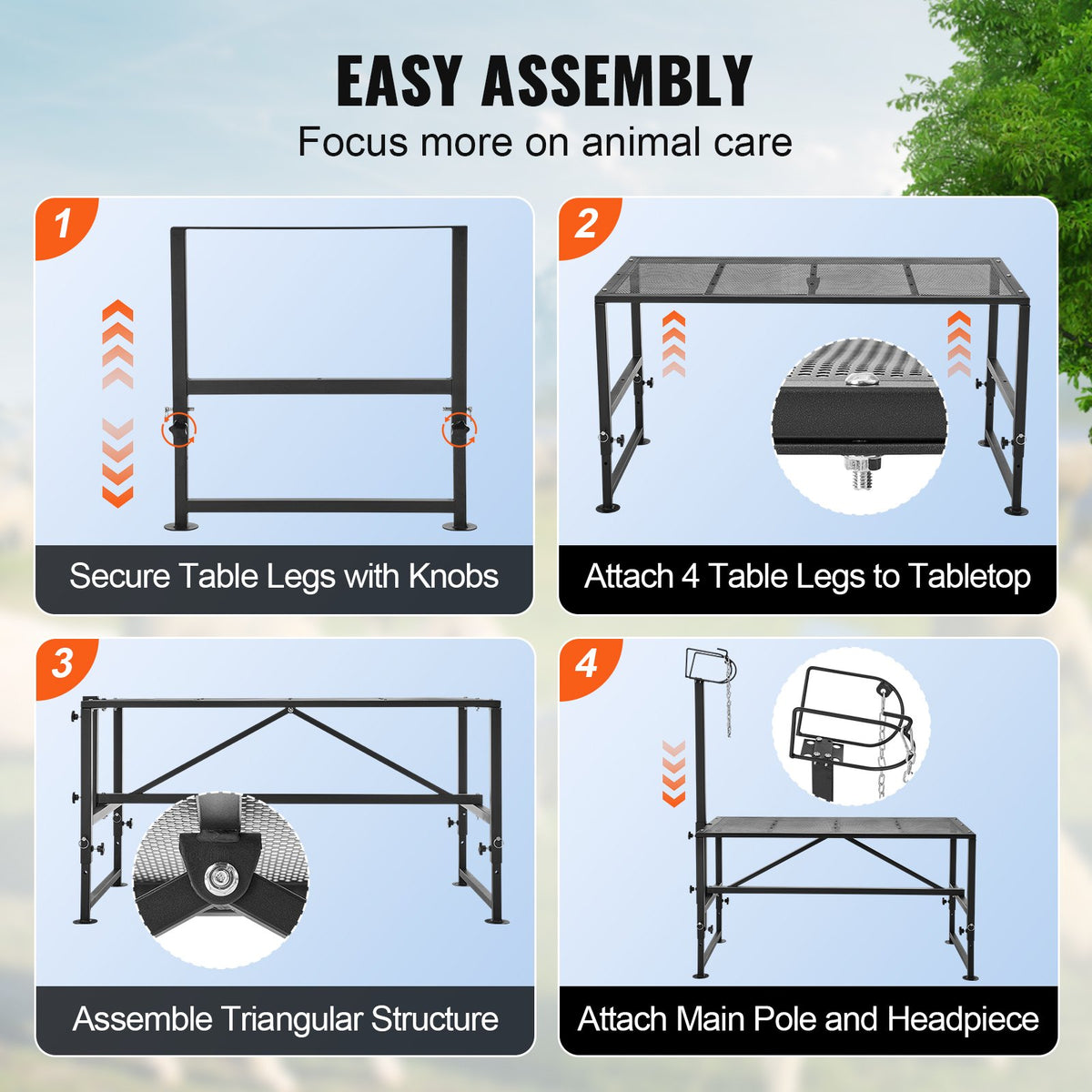 Adjustable Goat and Sheep Stand for Milking, Shearing and Hoof Care – image 5