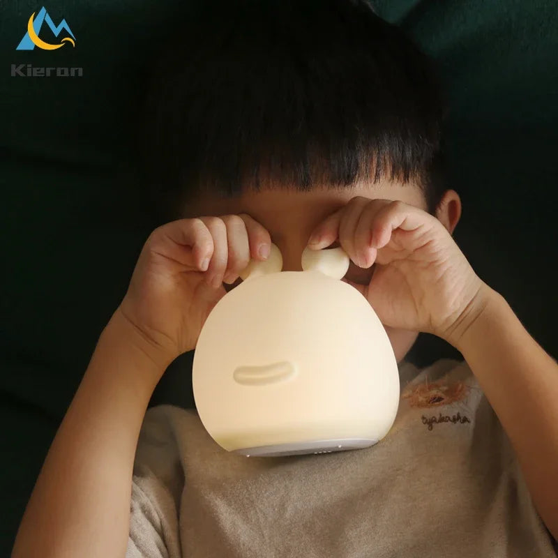 Slug Night Light - Silicone Touch LED Bedside Lamp