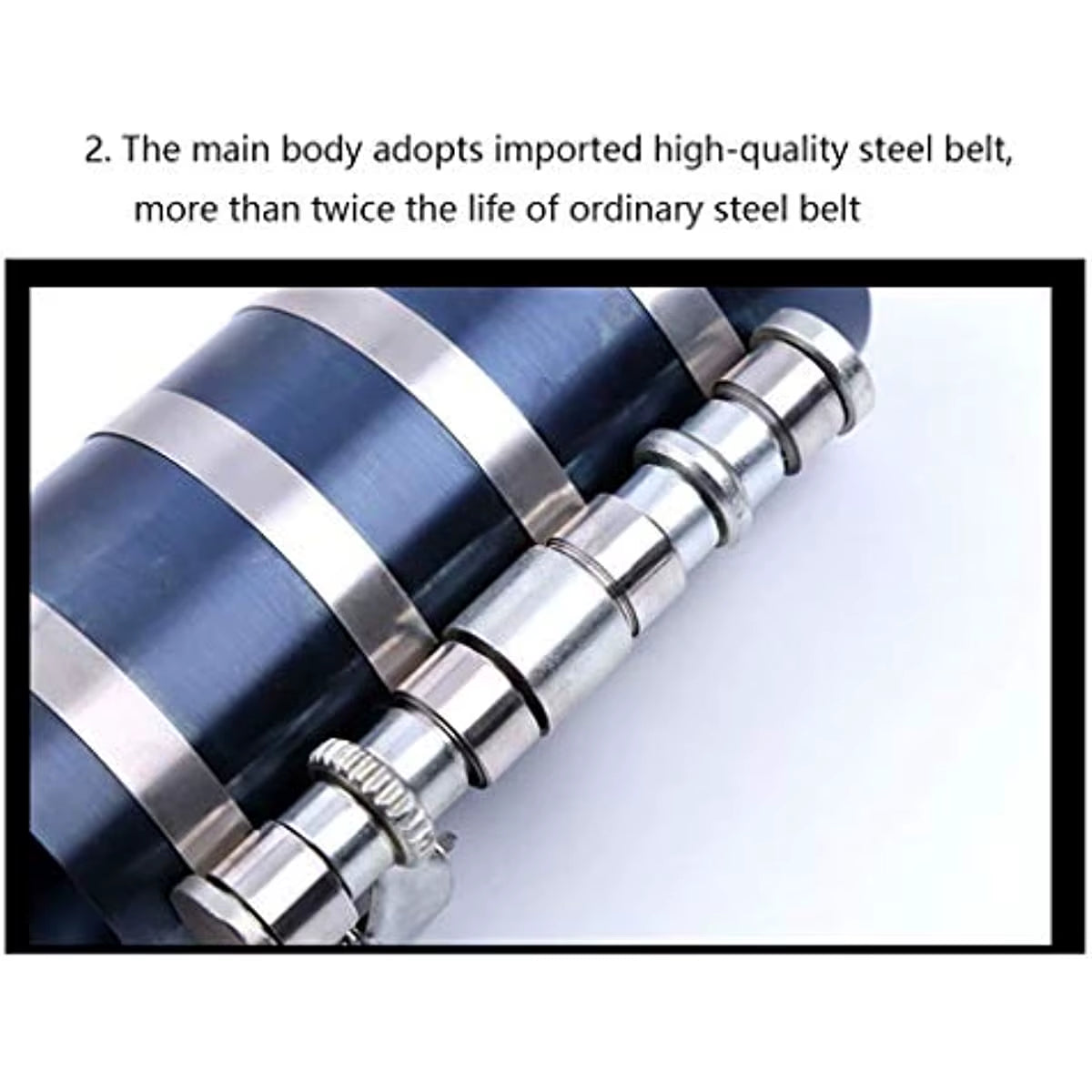 Piston Ring Compressor – Ratchet Band Tool, 3, 4 or 6 in – image 3