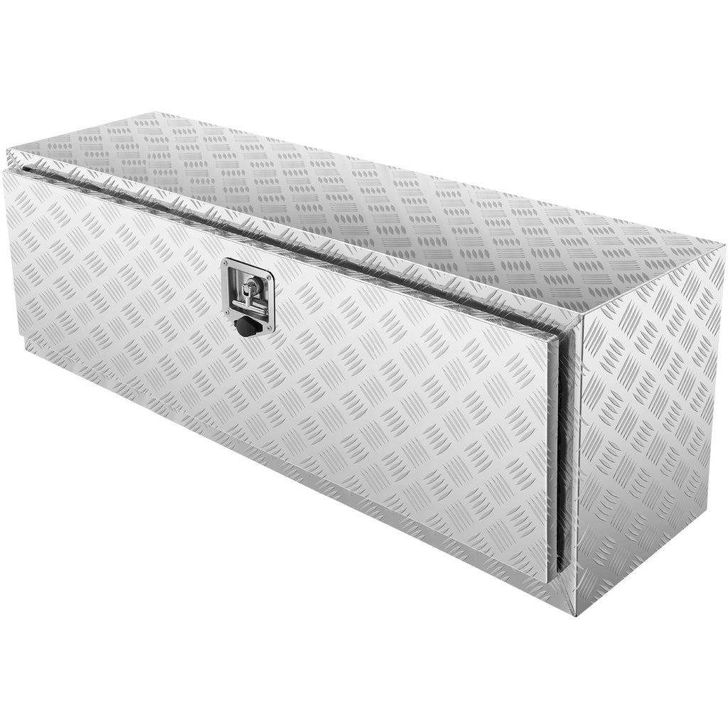 Underbody Truck Tool Box 48 x 17 x 18 in, Aluminum Diamond Plate