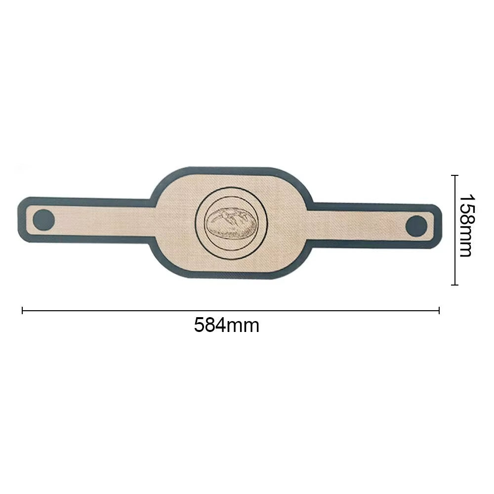 Silicone Bread Sling – Non-Stick Baking Mat with Long Handles – image 6