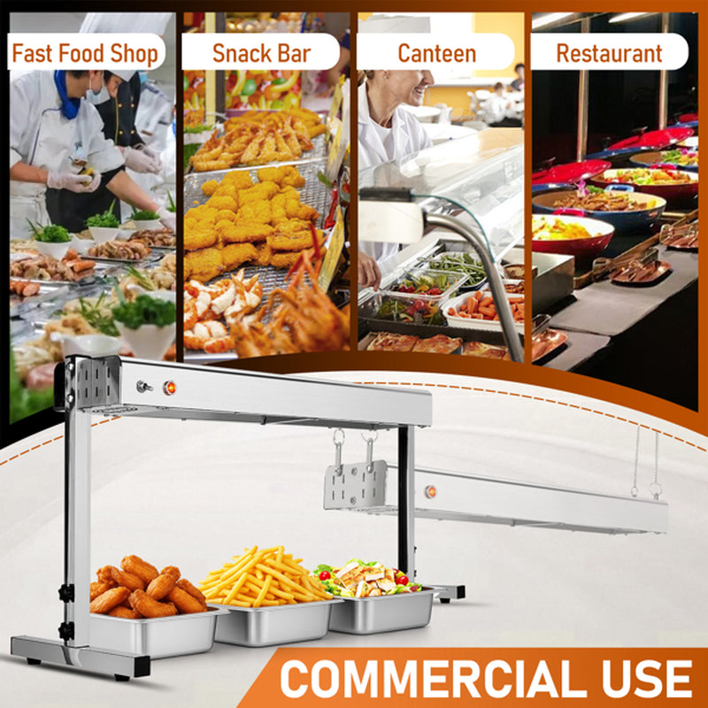 Commercial Food Warmer 110V 750W, Hanging or Standing – image 6