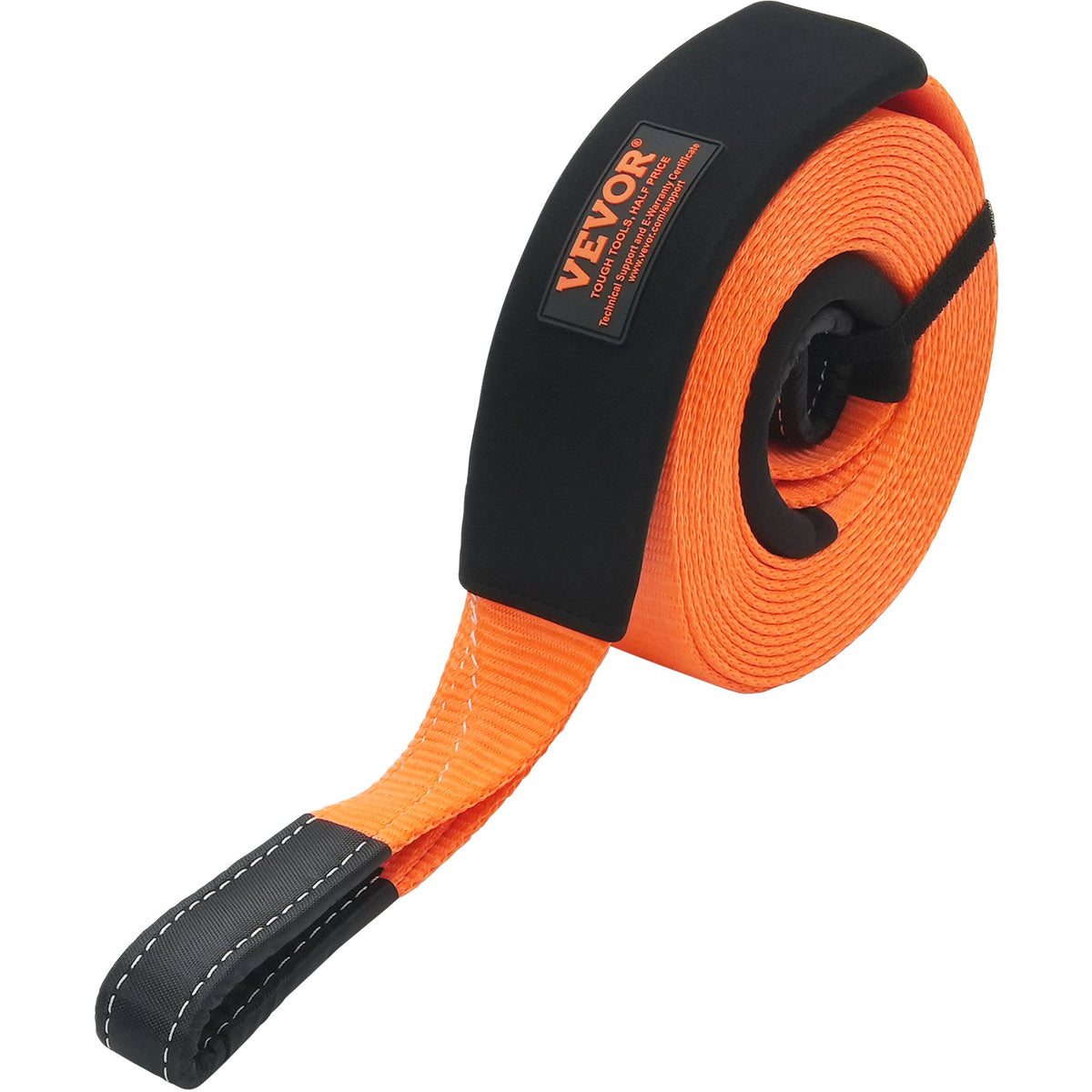 Tow Strap Recovery Kit – 3 in x 30 ft with D-Ring Shackles – image 2